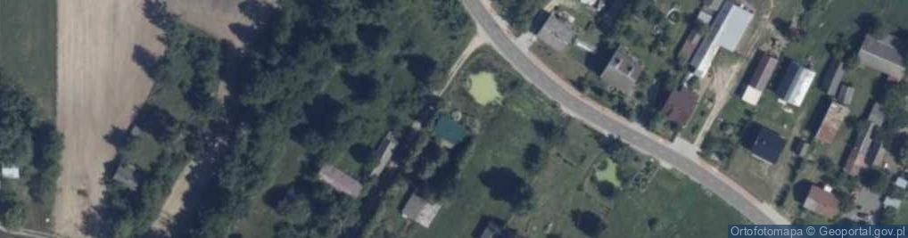 Zdjęcie satelitarne Sikory ul.