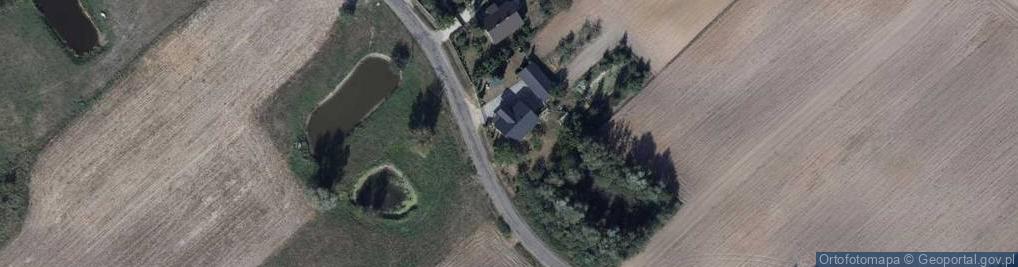 Zdjęcie satelitarne Sikory ul.