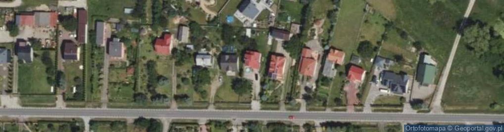Zdjęcie satelitarne Sikórz ul.