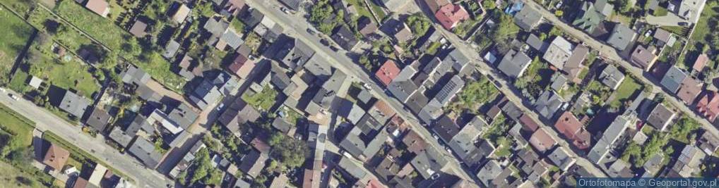 Zdjęcie satelitarne Siewierska ul.
