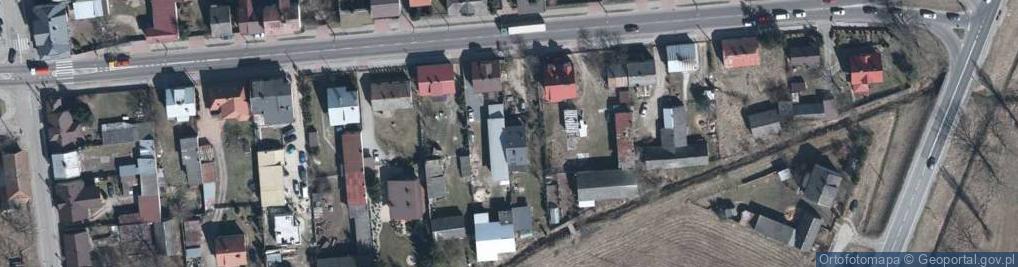 Zdjęcie satelitarne Siedlecka ul.