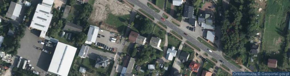Zdjęcie satelitarne Siedlecka ul.