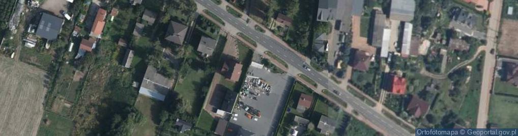 Zdjęcie satelitarne Siedlecka ul.