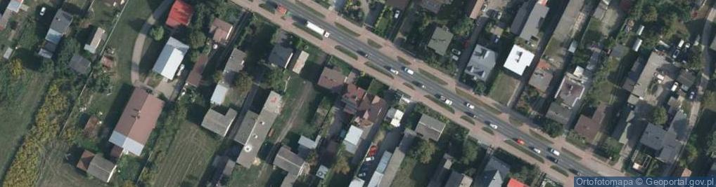 Zdjęcie satelitarne Siedlecka ul.