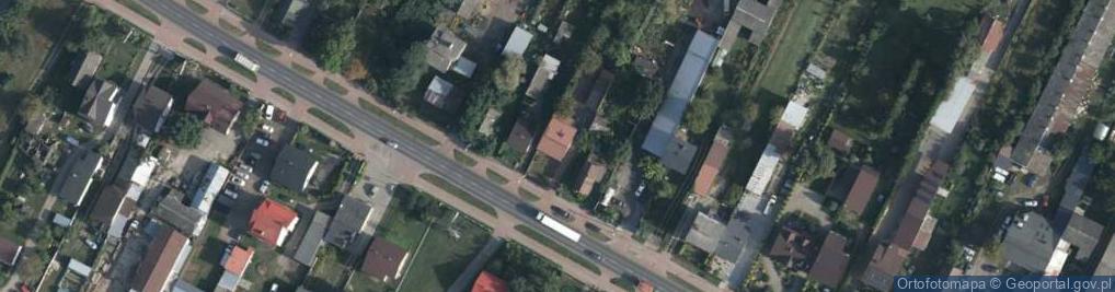 Zdjęcie satelitarne Siedlecka ul.