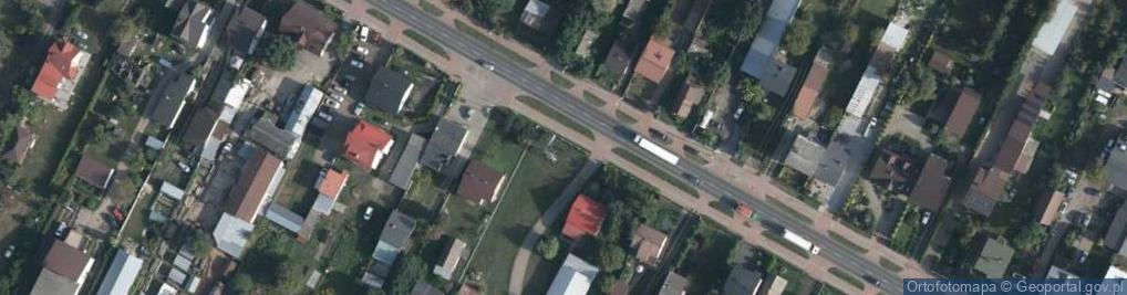 Zdjęcie satelitarne Siedlecka ul.