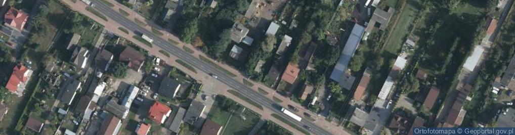 Zdjęcie satelitarne Siedlecka ul.