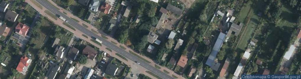 Zdjęcie satelitarne Siedlecka ul.