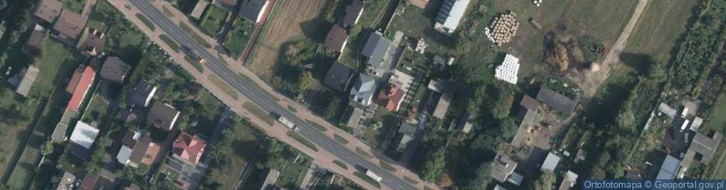 Zdjęcie satelitarne Siedlecka ul.