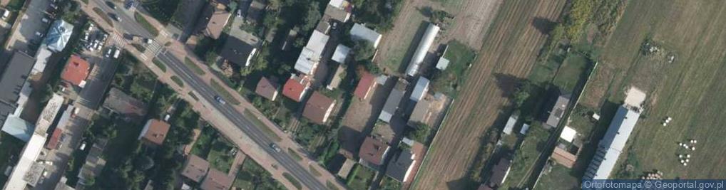 Zdjęcie satelitarne Siedlecka ul.