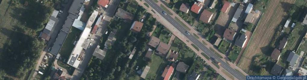 Zdjęcie satelitarne Siedlecka ul.