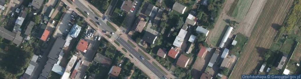 Zdjęcie satelitarne Siedlecka ul.