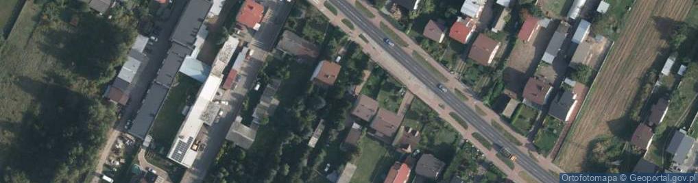 Zdjęcie satelitarne Siedlecka ul.