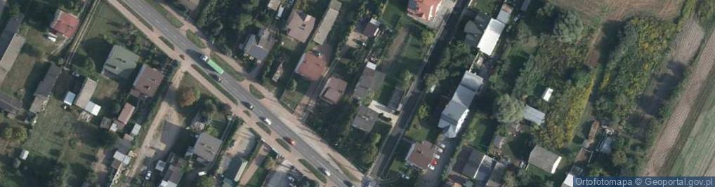 Zdjęcie satelitarne Siedlecka ul.