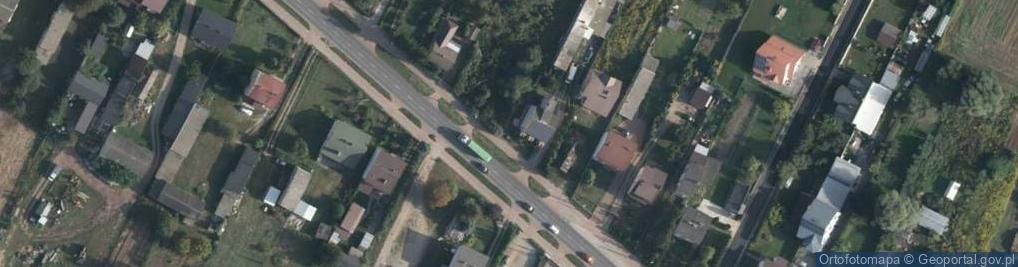 Zdjęcie satelitarne Siedlecka ul.