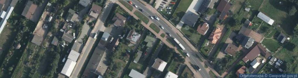 Zdjęcie satelitarne Siedlecka ul.
