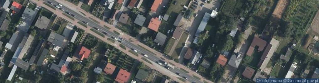 Zdjęcie satelitarne Siedlecka ul.
