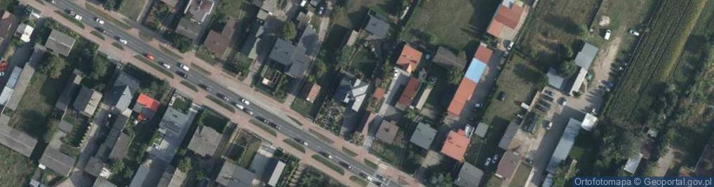 Zdjęcie satelitarne Siedlecka ul.