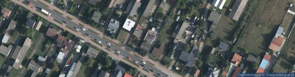 Zdjęcie satelitarne Siedlecka ul.