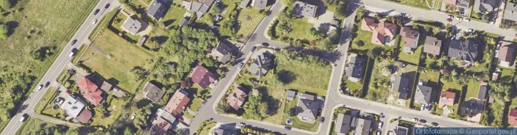 Zdjęcie satelitarne Sikorek ul.