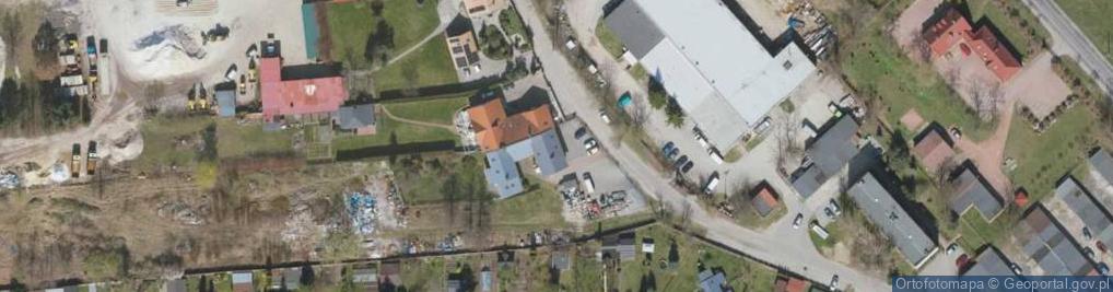 Zdjęcie satelitarne Siedmiodomki ul.