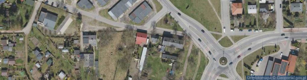 Zdjęcie satelitarne Siedmiodomki ul.