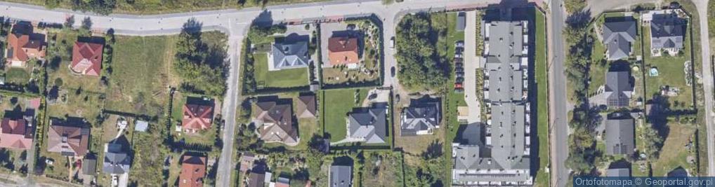 Zdjęcie satelitarne Sinorackiej Melanii ul.