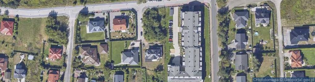 Zdjęcie satelitarne Sinorackiej Melanii ul.