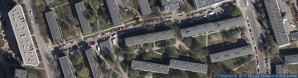 Zdjęcie satelitarne Siedzikówny-Inki Danuty ul.