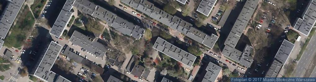 Zdjęcie satelitarne Siewierska ul.