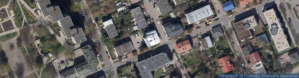 Zdjęcie satelitarne Siedzibna ul.