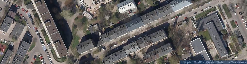 Zdjęcie satelitarne Siedlecka ul.