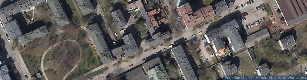 Zdjęcie satelitarne Siedlecka ul.