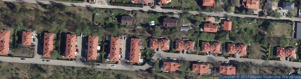 Zdjęcie satelitarne Sielankowa ul.