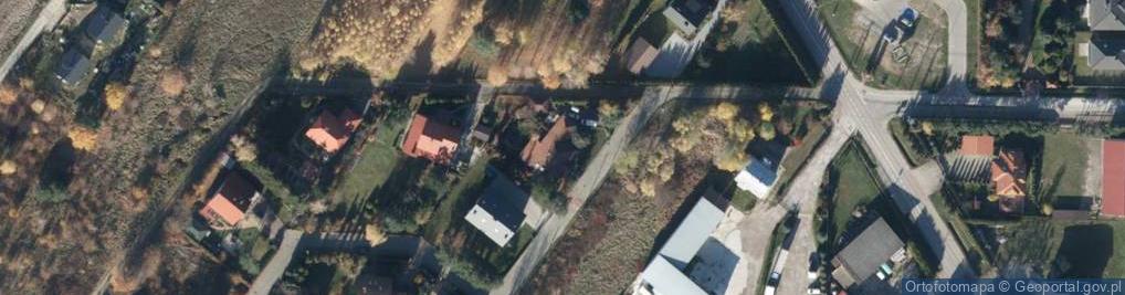 Zdjęcie satelitarne Sielankowa ul.