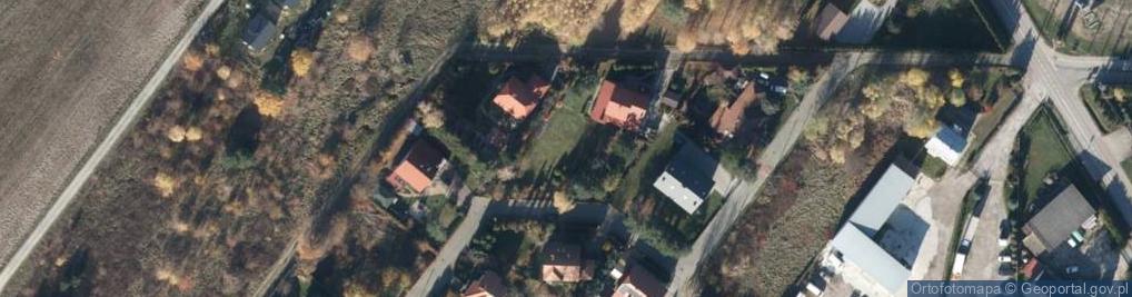Zdjęcie satelitarne Sielankowa ul.