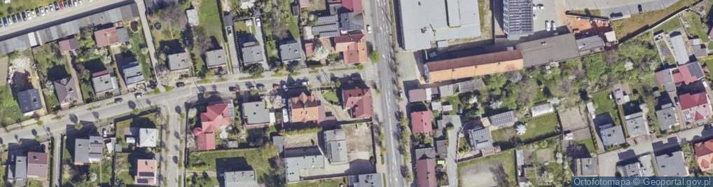 Zdjęcie satelitarne Sieradzka ul.