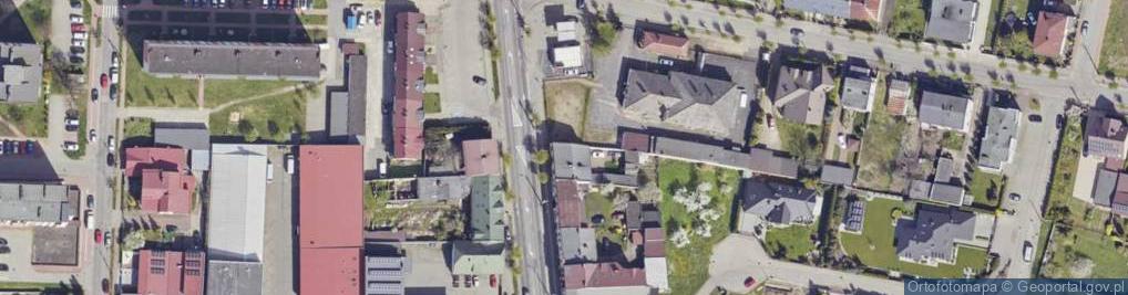 Zdjęcie satelitarne Sieradzka ul.