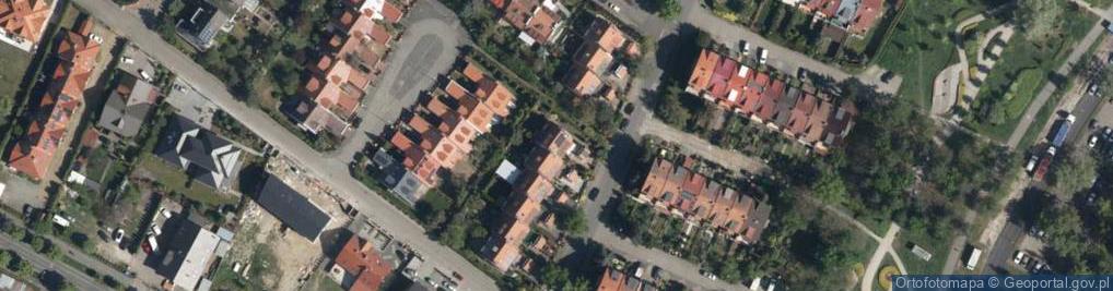 Zdjęcie satelitarne Siedzikówny-Inki Danuty ul.