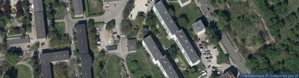 Zdjęcie satelitarne Siewierska ul.