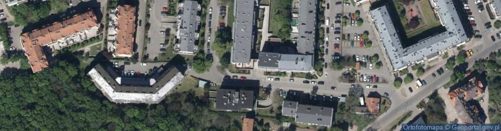 Zdjęcie satelitarne Siostrzana ul.