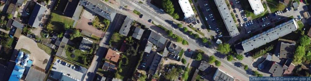 Zdjęcie satelitarne Sieradzka ul.