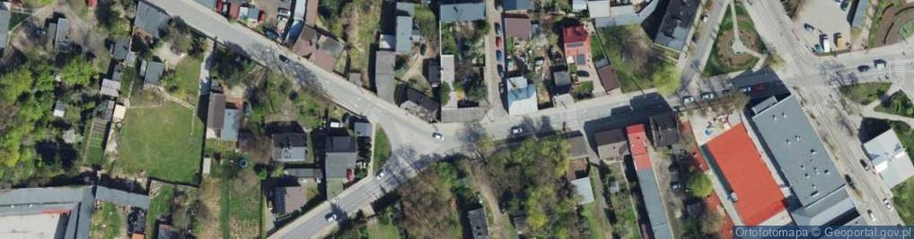 Zdjęcie satelitarne Sieradzka ul.