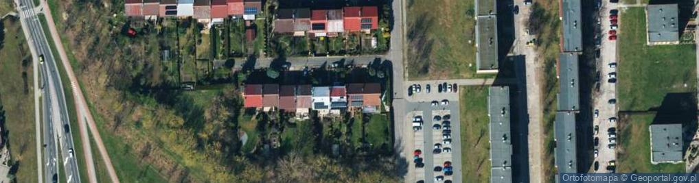 Zdjęcie satelitarne Skrzetuskiego ul.