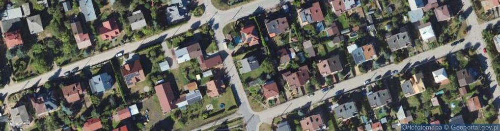 Zdjęcie satelitarne Skandynawska ul.