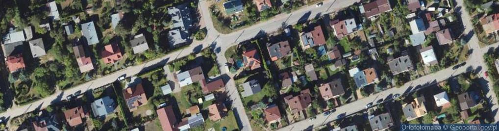 Zdjęcie satelitarne Skandynawska ul.