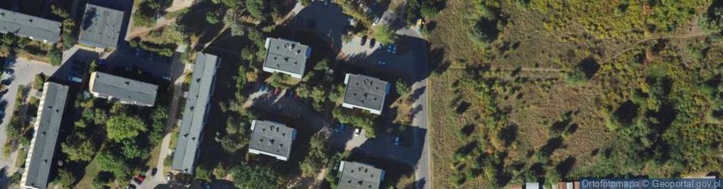Zdjęcie satelitarne Skrajna ul.