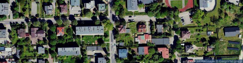 Zdjęcie satelitarne Skłodowskiej-Curie Marii ul.