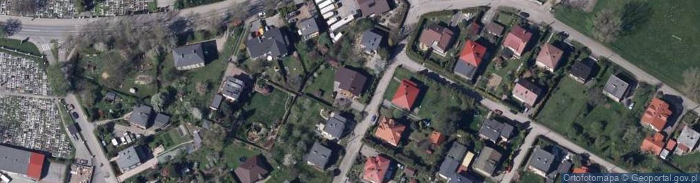 Zdjęcie satelitarne Skiby Pawła, ks. ul.