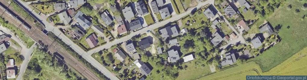 Zdjęcie satelitarne Skowronków ul.